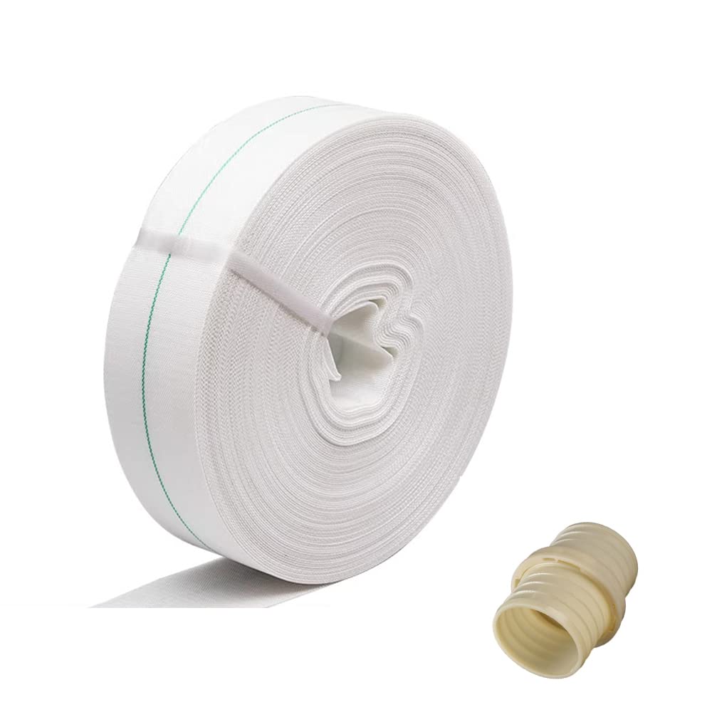 Manguera De Lavado Resistente, Tubo De Descarga De Agua Plana De Propósito General para Piscina, Aplicaciones De Transferencia De Agua,2inch,50m