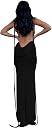 black backless dress Top2商品