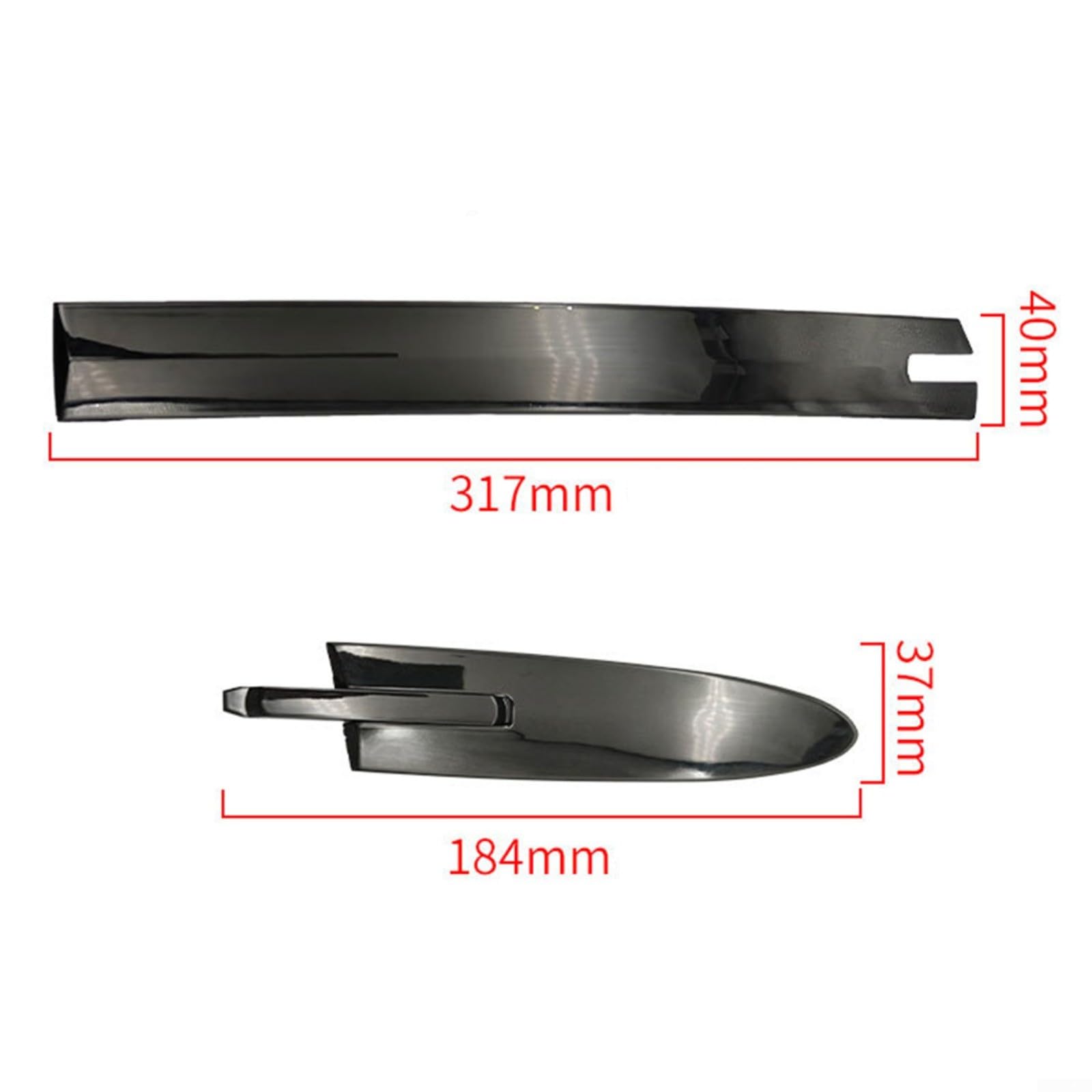 Cabrio Dachscharnierabdeckungs-Set für BMW E93 F33 F83 335I, OEM 54377184037 54377184038 54377184047 54377184048