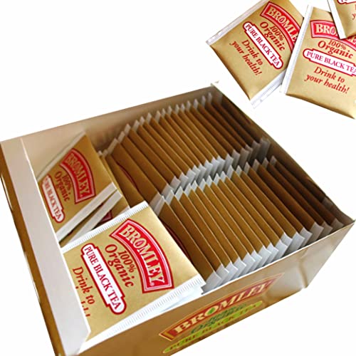 144 Ct 100% Organic Bromley Pure Black Tea Bags Premium Quality Hot Iced Drink #TOP1
