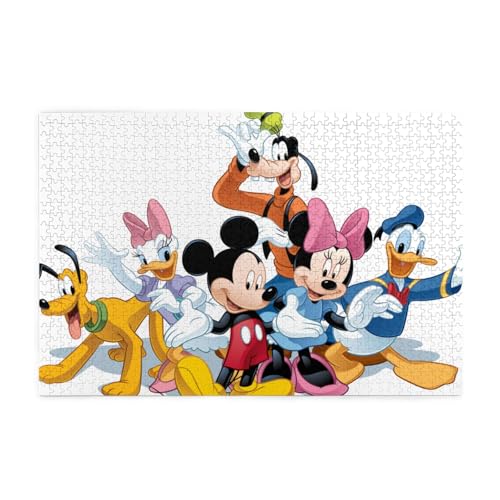 ミッキーとミニー13 1000ピース ジグソーパズル 大人向け難しい 破片なし カチっとハマる 誕生日 おしゃれ インテリア ギフトハウス (75×50cm)