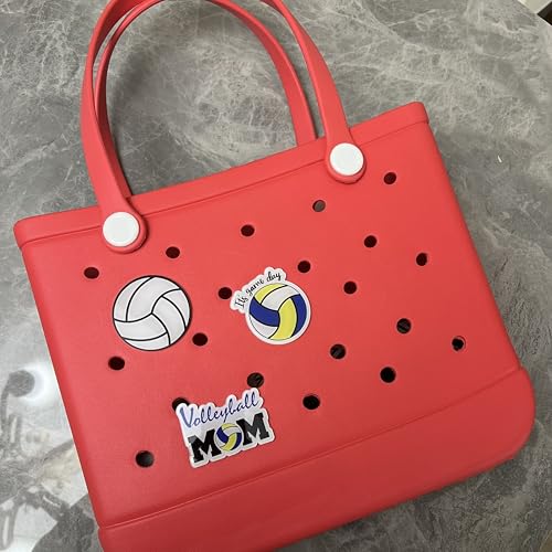 Image of 3 Pcs Bogg Bag Charms - Toe Rubber Beach Bag Accessories For Women & Teen Girls
