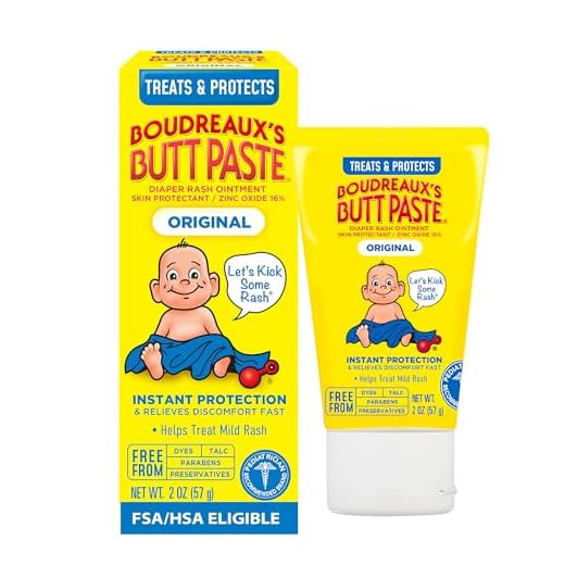 Boudreaux's Butt Paste Diaper Rash Ointment | Original | 2 oz. Tube | Paraben & Preservative Free