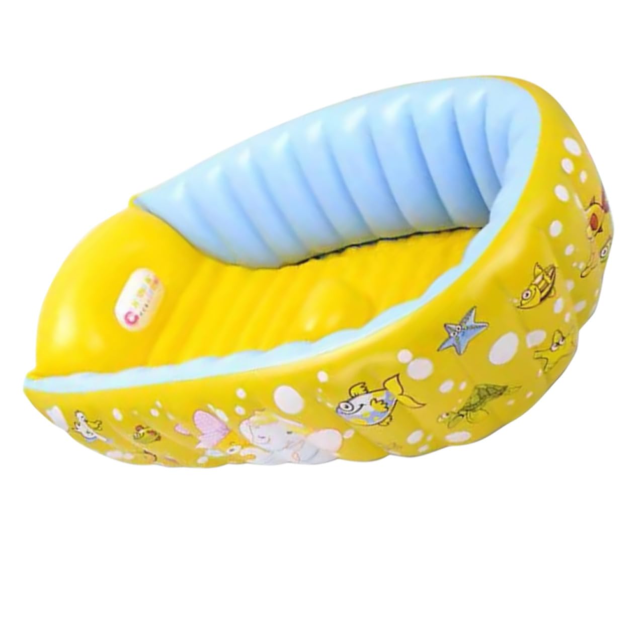Vasca da Bagno Gonfiabile in Pvc Resistente per Ragazzo Ragazza Design a Cartone Animato Piscina Piccola Pratica per Uso Interno ed Esterno