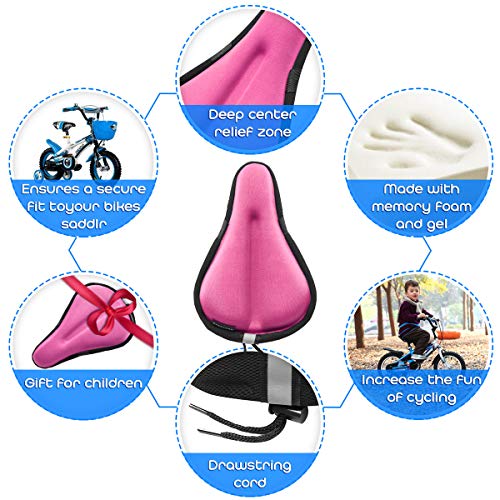 image for ANZOME Kids Gel Bike Seat Cushion Cover, 9