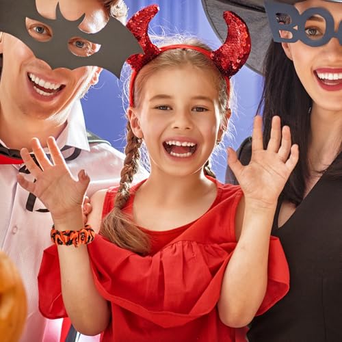 Scrunchie Bands Compatible with Gizmo Watch 3 2 1, Gabb Watch 3 2 1 and SyncUP Kids Watch, 20mm Cute Stretchy Solo Loop Gizmo Watch Band for Kids Boys Girls (5 Pack)4