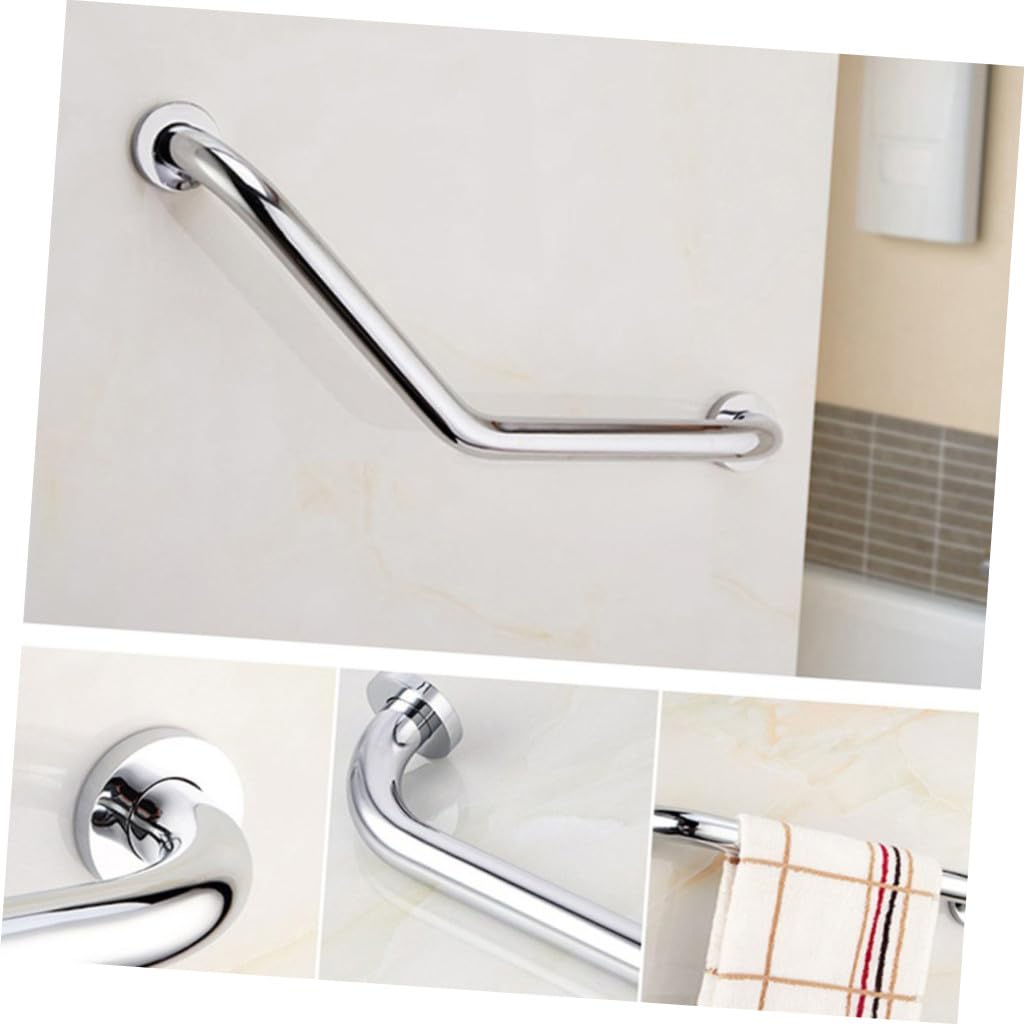 KOMBIUDA Asidero Antideslizante Para Baño Ideal Para Ancianos Barra De Apoyo De Acero Inoxidable