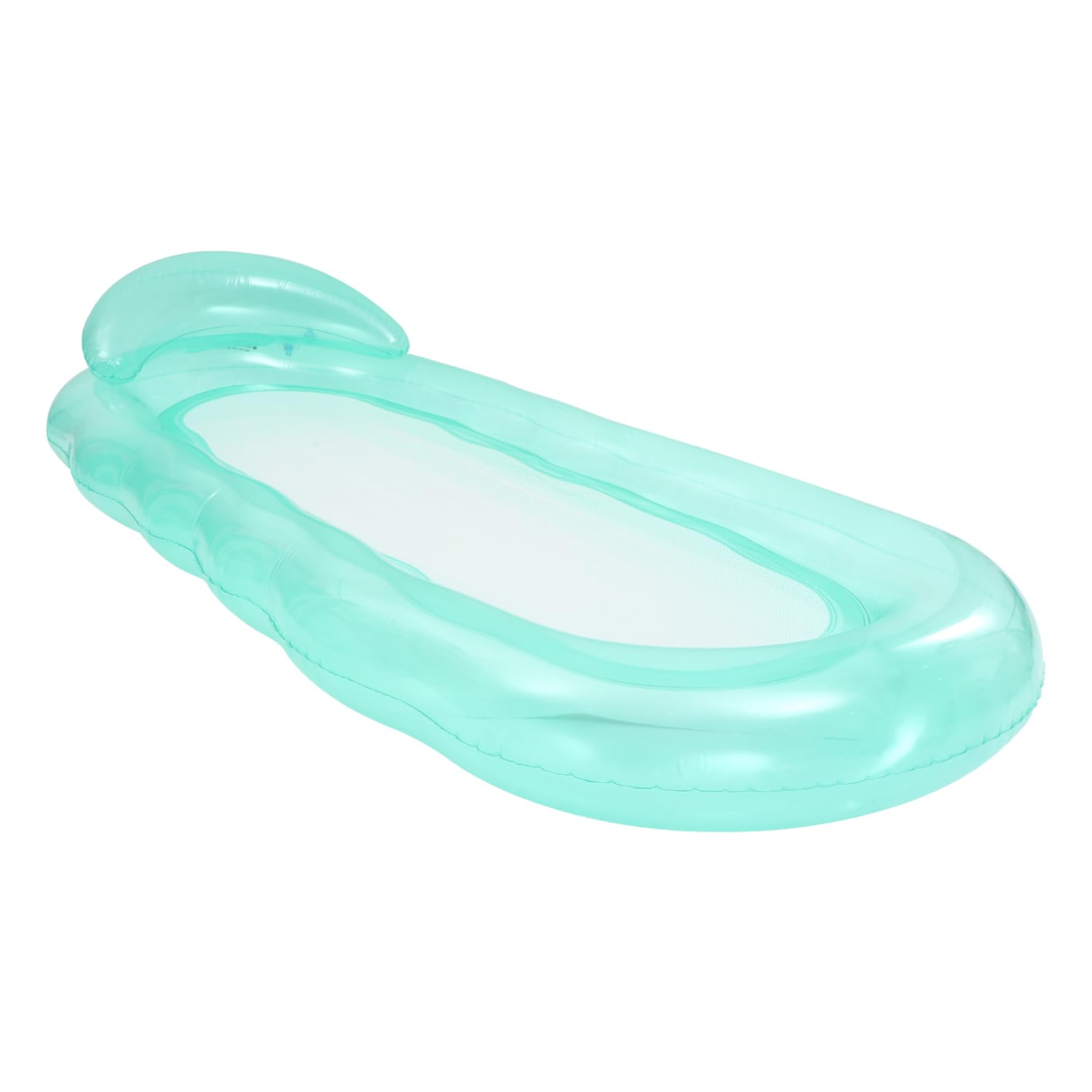 Tumbona flotante de piscina ABOOFAN para aliviar el calor en verano