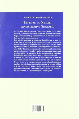 Principios de Derecho Administrativo General. Tomo II