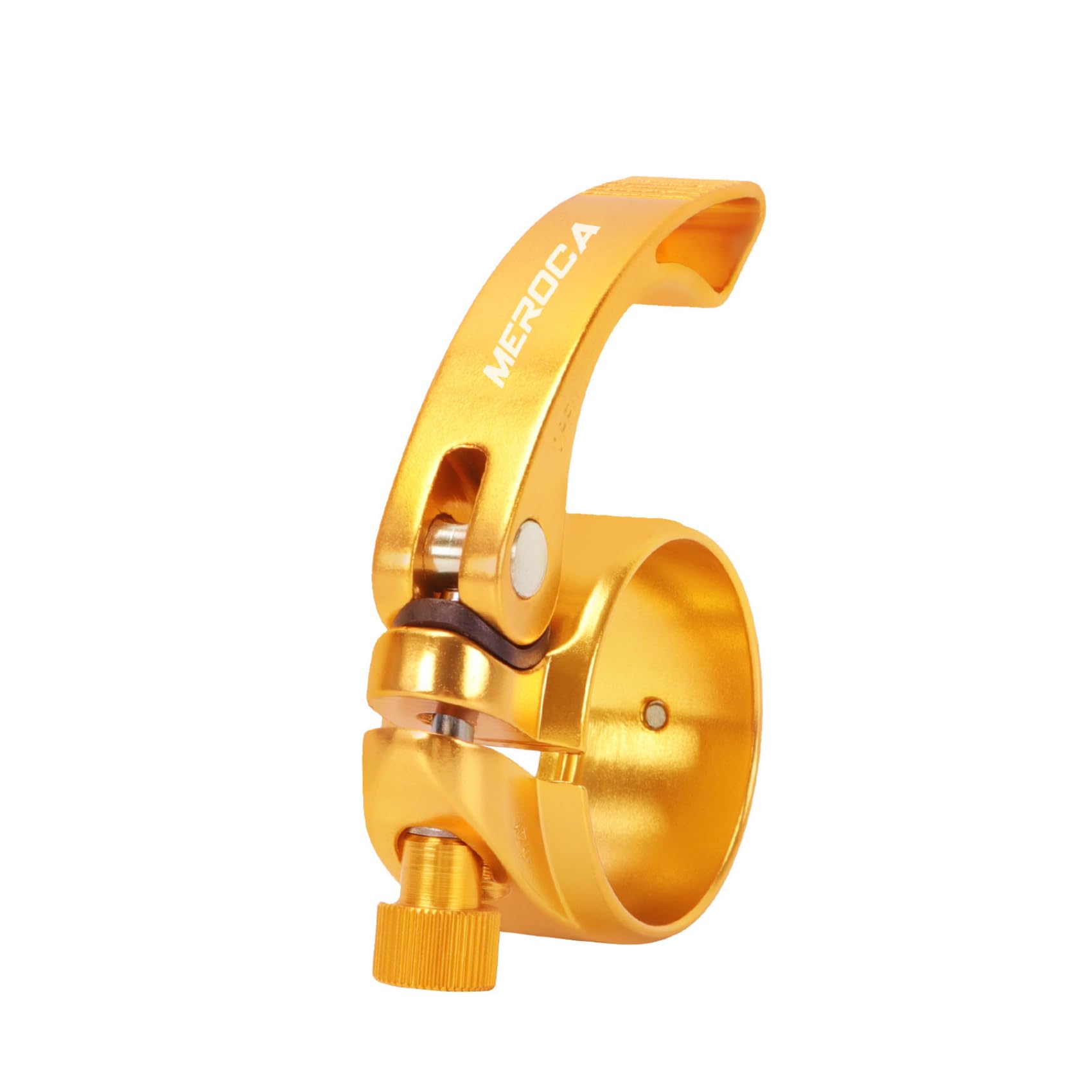 JKY 41 mm Quick Release Seatpost Clamp for 33.9 mm Folding Bike Post，Gold