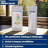 25x Gesundheitstest 10in1 Urin mit 10 Indikatoren - Selbsttest Zuhause & Professionell - Analyse Teststreifen – Glucose, Ketone, Bilirubin u.v.m.