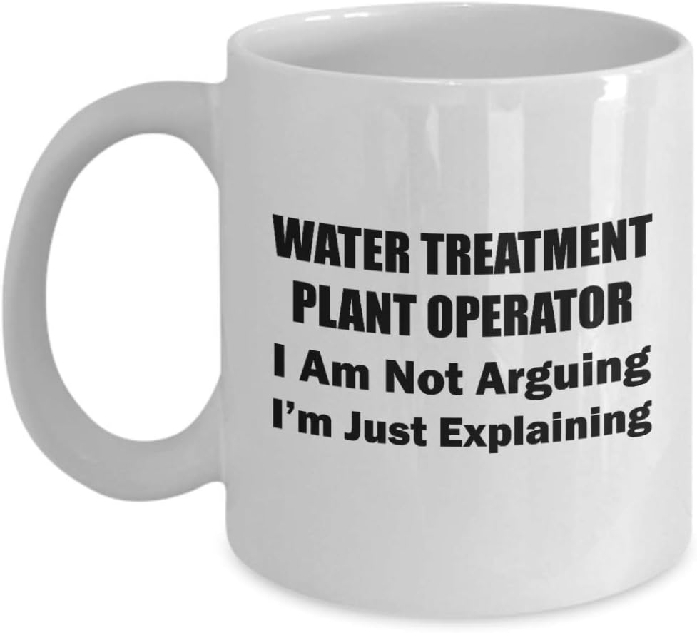 Gifts for Water Treatment Plant Operator Coffee Mug Tea Cup