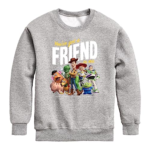 Disney Toy Story - You've Got a Friend in Me - Toddler and Youth Crewneck Fleece Sweatshirt