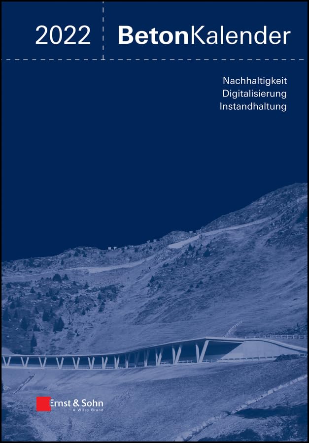 Beton-Kalender 2022 guide allemand sur l'instandsetzung et le beton