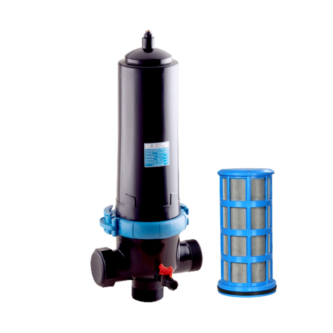 APRAS Filter - 3" ULTRA | T Type SCREEN Filter for Drip Irrigation | Also for Industrial, Garden Lawn, Swimming Pool | Size- 3 inch (80mm) | Flow rate 35 Thousand Litre/Hr. | Made in India (APSFV3580)-image-42