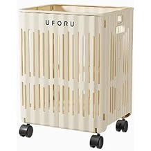 Collapsible Laundry Basket for Household, Laundry Cart Basket, Large-Capacity Storage Laundry Hamper, Yoga and Toy Storage BasketLarge