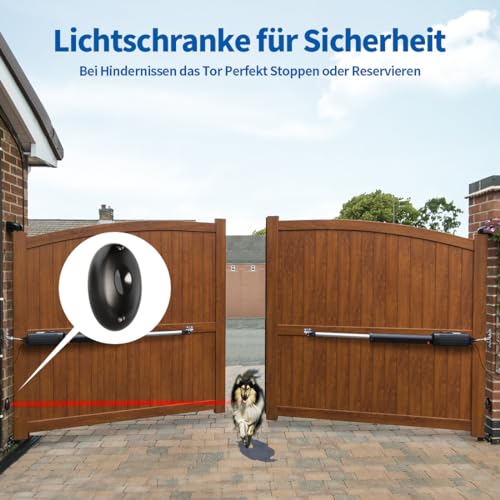 Lichtschranke Topens TC102 Infrarot Sensorsystem für Torantriebe und Zugangskontrolle