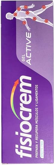 FISIOCREM | Gel Active | 200 ml | Prepara y Recupera Músculos y Ligamentos | Efecto frio | Arnica, Hypericum, Calendu…