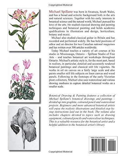 Botanical Drawing & Painting: A step-by-step tutorial in Graphite, Coloured Pencils and Watercolour