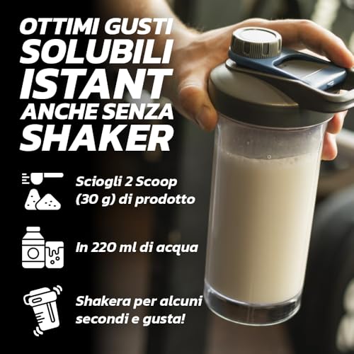 Prolabs – Proteine In Polvere Power Whey Amino Support Concentrate Ricche Di Aminoacidi Essenziali E Bcaa, Whey Protein + Creatina, Glutammina, Vitamina B6 Crescita, Forza, Recupero 2Kg, Cookies&Cream - 7