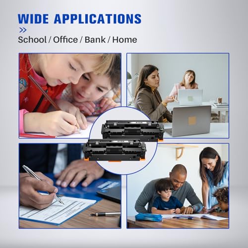 Toner CF410X HP compatible Q-image idéal pour l'impression de rapports en bureau partagé - 6
