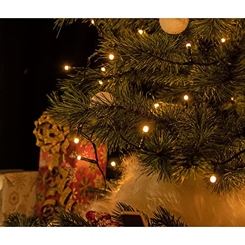 Idena NewTec 31339 Led-lichtketting, met 360 leds in warmwit, met 8 licht-, 4 dimmer- en geheugenfuncties, lichtsensor en 3 timerinstellingen, als decoratie voor ramen, muren en Kerstmis - Image 6