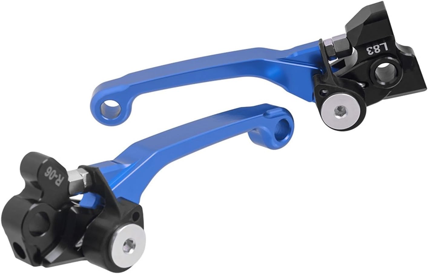 Motorcycle Lever Set 3 Finger Pivot Brake & Clutch Handles Motocross Compatible with Beta RR/RS 4T 2008-2011 Compatible with Gas Gas EC2T 2014-2017(Gold), aQuFengGan234