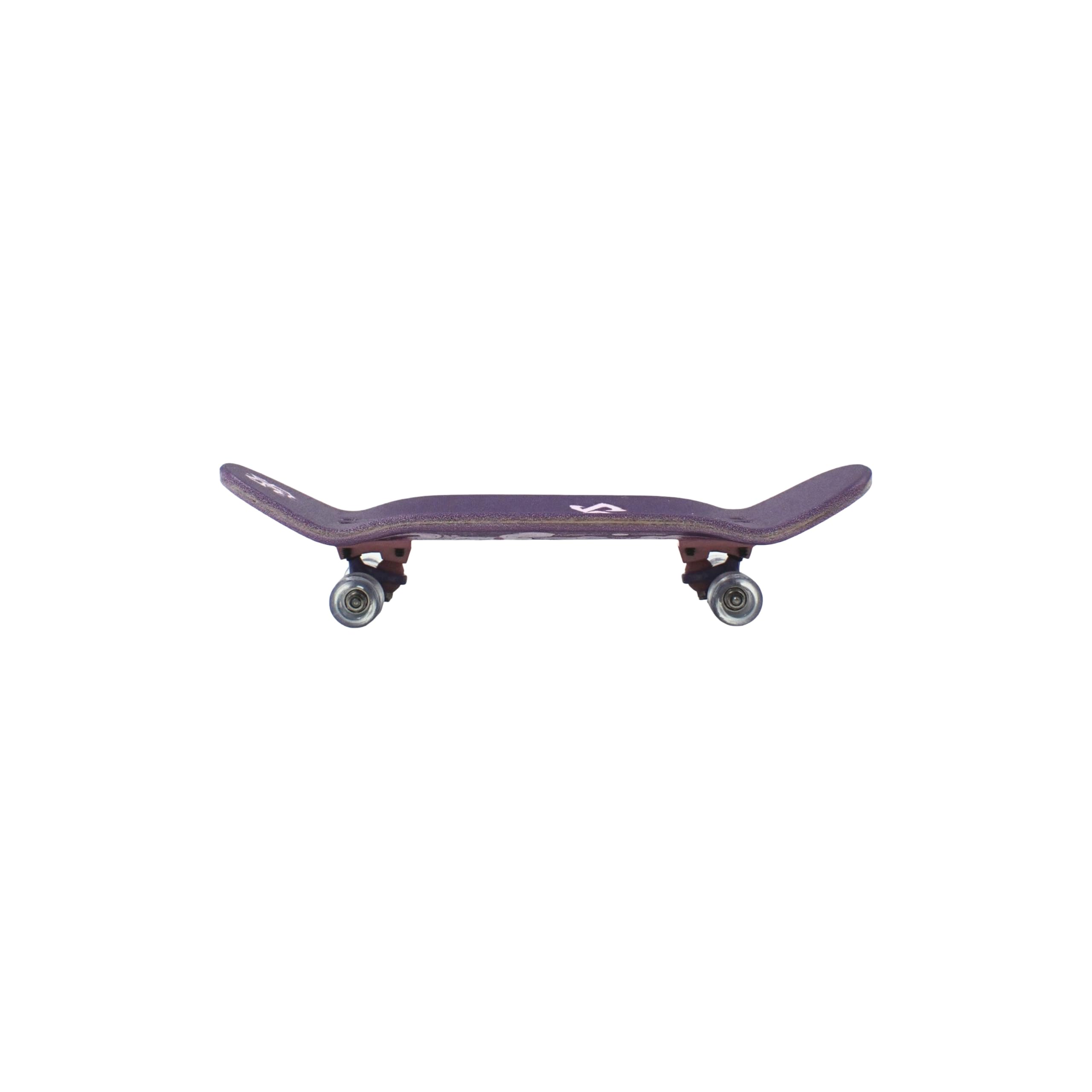 SPITBOARDS® 34mm Fingerboard Oldschool Cruiser Pro Complete Setup, Pre-Assembled 5-Layer Wood, Pro Trucks - Image 4