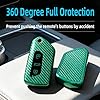 ATFIGII Car Key Fob Cover for VW Golf 8 Tiguan ID.3 ID.4 Key Case for Seat Leon for Cupra Formentor Protection for Skoda Octavia Kodiaq TPU Key Case Shell 3 Buttons B Blue #3