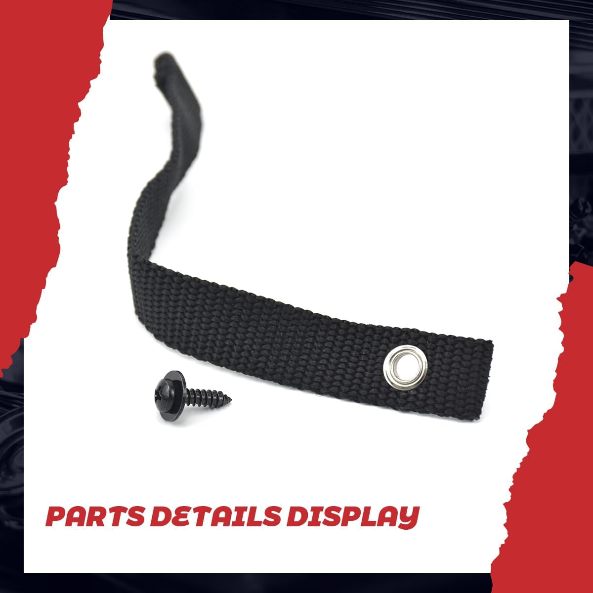 Glove Box Lid Door Retainer Limiter Strap for Jeep Wrangler TJ 1997-2006