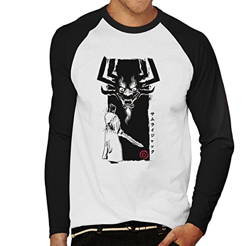 Samurai Jack Return Of The Samurai Men's Baseball Long Sleeved T-Shirt