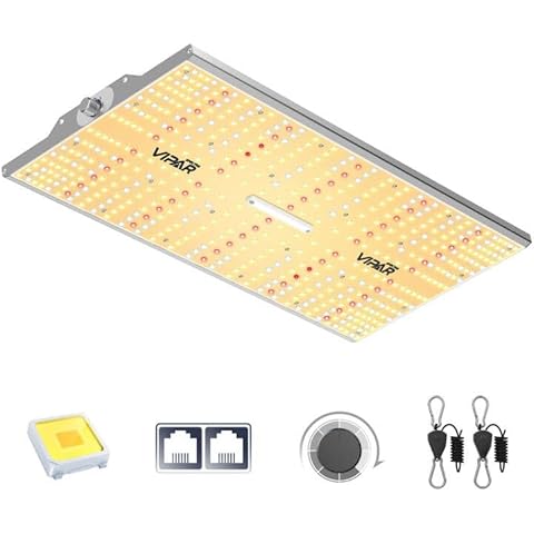 VIPARSPECTRA XS2500 Grow Lights for Seed Starting, 250W Dimmable LED Grow Light with Samsung LM301H Diodes, Dimming Daisy Chain Grow Lights for Indoor Plants Veg Bloom Full Spectrum for 4x2/3x3 Tent Cover