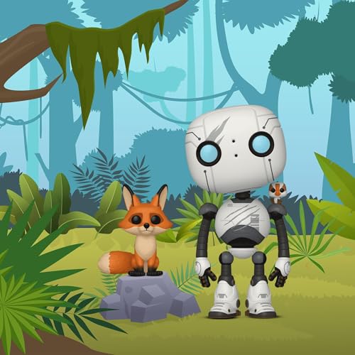 Figurine Funko Pop! Movies The Wild Robot ROZ avec Joli Bec & Escobar 1 794 - vue 3