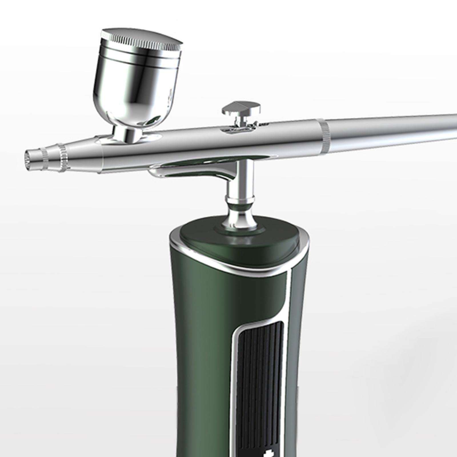 barenx Kit de compresor de aerógrafo de alimentación por gravedad de doble acción para artes, manicura,
