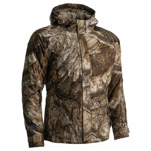 SCENTBLOCKER Men's Insulated Drencher Breathable Waterproof Camo Hunting Jacket3
