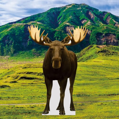 Image of Life Size Cardboard Cutout Standup | Animals - lifesize (Moose 2)