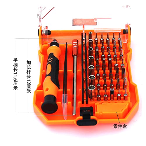 Tournevis multifonction ensemble de 45 pièces pour petits appareils de maison