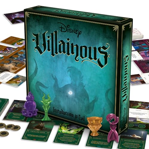 Ravensburger Disney Villainous - Introduction to Evil Strategy Board Game - Compatible with Other Villainous Games - Includes Lorcana Promo Card - Ages 10+