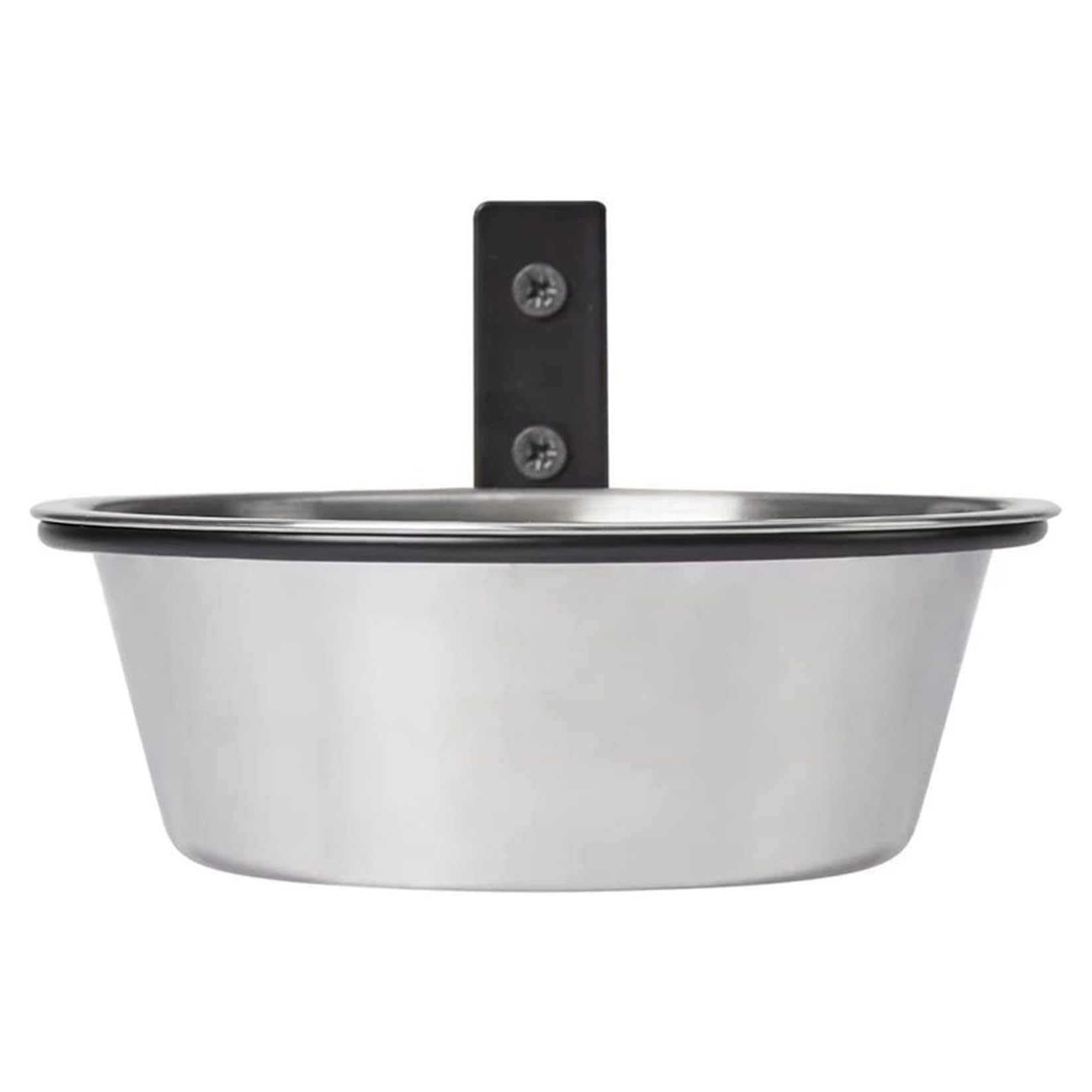 Whyzsjnclg Elevated Cat Bowls, Wall Mounted Dog Bowl, 6.5 Inch Stainless Steel Elevated Cat Bowls with Foldable Bracket, Sturdy & Stable Dog Food Bowl, Water for, Food