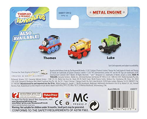 Thomas & Friends DXR77 Adventures Theo de Experimentele Motor Speelgoed - Image 6