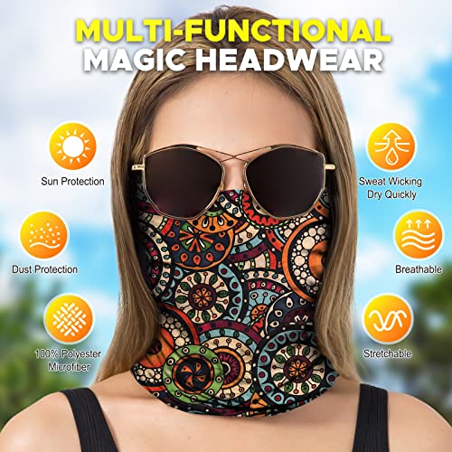 Image of JOEYOUNG Headwear, Bandana, Neck Gaiter Head Wrap Headband Balaclava Magic Scarf