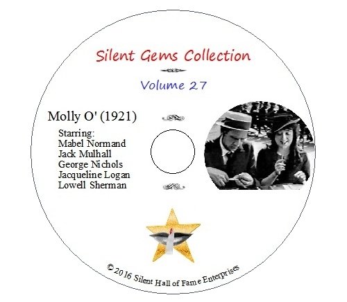 DVD "Molly O'" (1921) M.Sennett, Mabel Normand, Jacqueline Logan, Classic Silent Comedy
