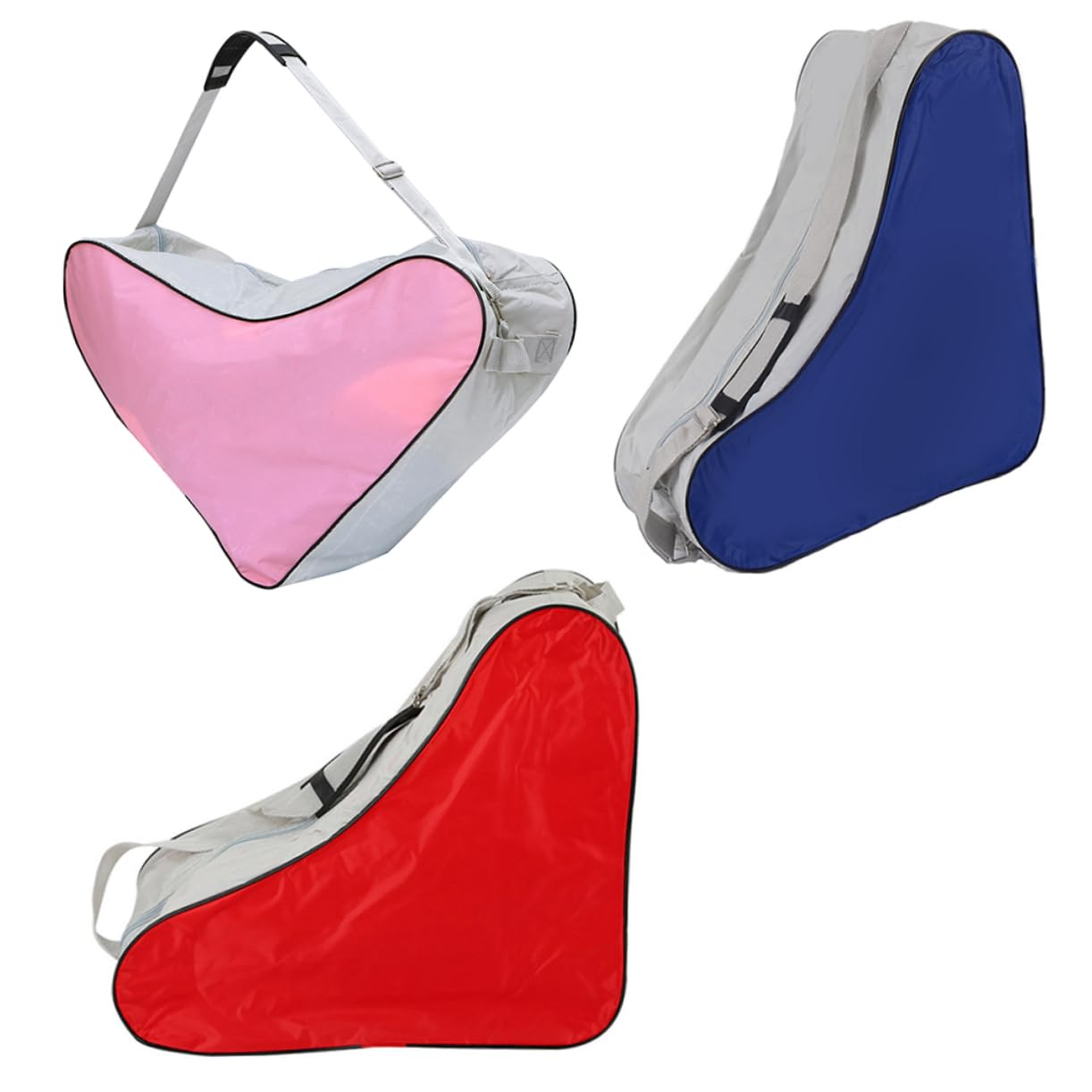 Milisten Figure Skates Bag Men's Roller Skating Bag Ice Skates Tote Case Pouch Storage Random Color