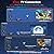 TV Antenna Indoor for Local Channels: Bunobry Portable Long Range 360° Reception Digital HDTV Antenna - Strong Magnetic Base Support 4K 1080P VHF UHF with Smart Switch Signal Amplifier