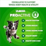 IAMS Proactive Health Adult Minichunks Premium Dry Dog Food, Adult Dog Food Dry Recipe, 30 lb. Bag - Image 3