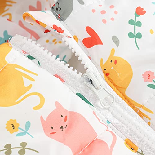 Jaqueta com capuz para meninos e meninas, moda de inverno, com capuz, de lã, espessa, à prova de ven