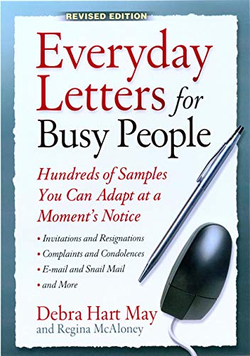  Everyday Letters for Busy People, Rev Ed: Hundreds of Samples You Can Adapt at a Moment's Notice (En Livre eBook France