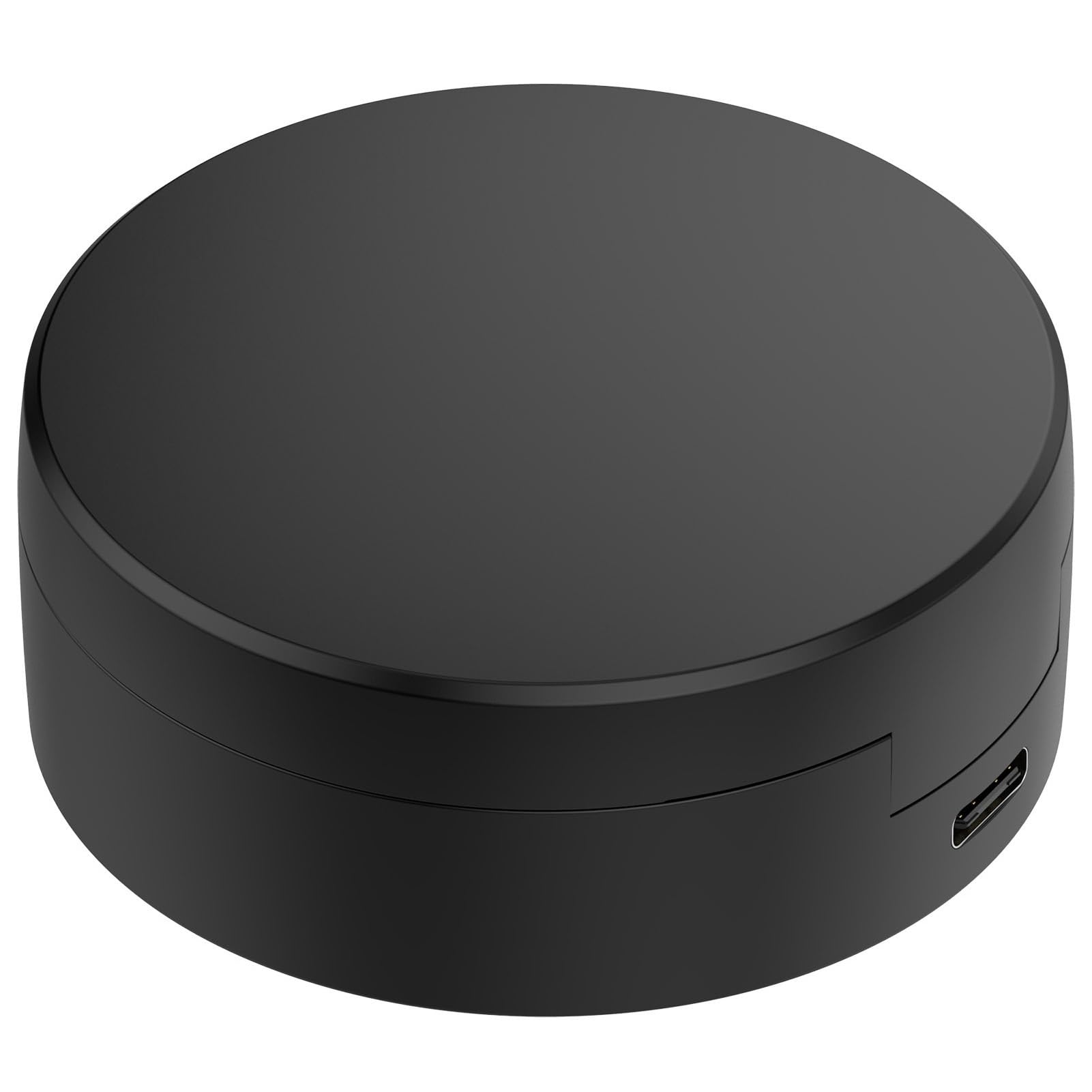Generic Caja de Carga de Anillo Inteligente Tipo C, Cargador Portátil Seguro para Anillo Inteligente RingConn Gen1, Negro, 1 Unidad, Ideal para Uso en Automóvil (8-9#)