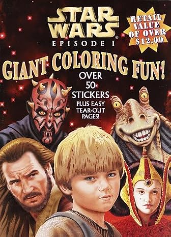 Amazon | Star Wars Giant Coloring Fun (Coloring Book) | Lucas Books | Activity Books