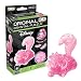 BePuzzled Original 3D Crystal Cheshire Cat Puzzle (36 Piece), Pink